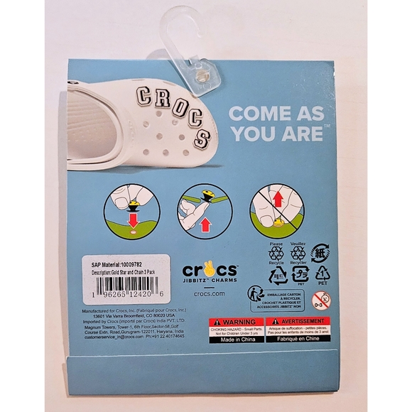 ⭐ CROCS Jibbitz pack NWT - Picture 3 of 3